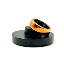 Oura Ring Gen 3 Horizon - Titanium - Size 09 - Rose Gold - HEAVILY SCRATCHED 