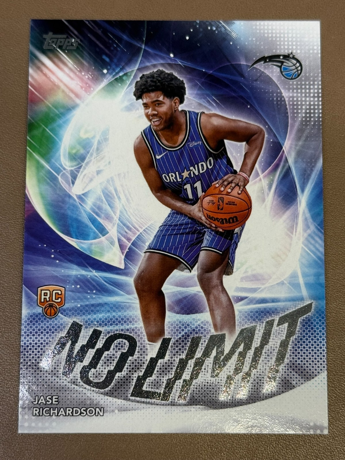 2025-26 Topps Basketball No Limit Jase Richardson NL-25 Rookie