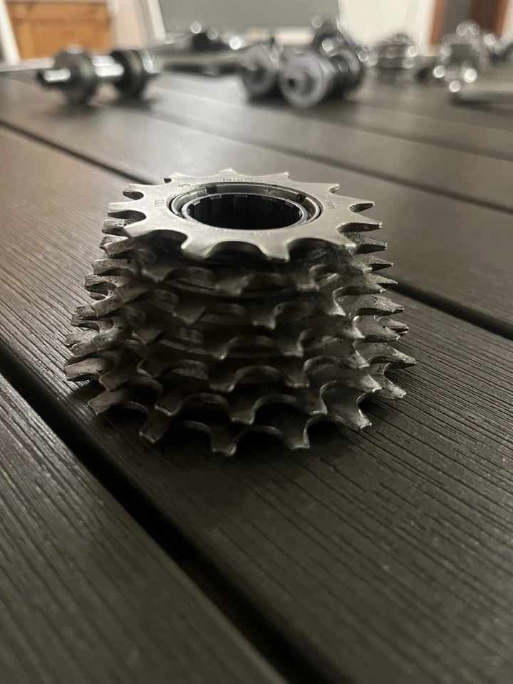 Shimano Dura Ace MF-7400 freewheel 7 speed 12/18t - Immagine 4 di 4