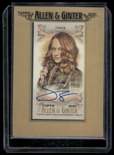 2021 Topps Allen & Ginter #FMA-STI Sarah Tiana Framed Mini Auto