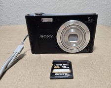 Sony Cyber-shot DSC-W800 20.1 MP 5x Optical Zoom Digital Camera - 100 Working