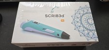 SCRIB3D P1 3D Printing Pen with Display - 3D Pen  Charger  3 Starter Colors