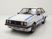 Ford Escort MK2 Rs 2000 X-Pack 1977 Weiß Modellauto 1:18 Mcg