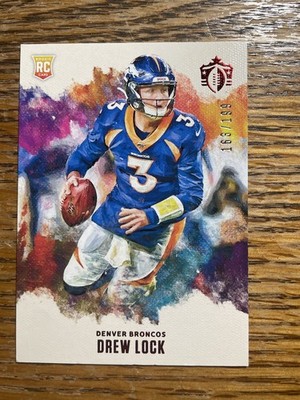 2019 Panini Chronicles Gridiron Kings Drew Lock /199 Denver Broncos