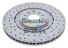 Evolve F2S Performance Rotor Maserati Levante Frt 380Mm Lhs  Perforated