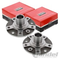 2X Mapco Radnabe Vorne Beidseitig Passend FüR Opel Astra Calibra Vectra Saab 9-3