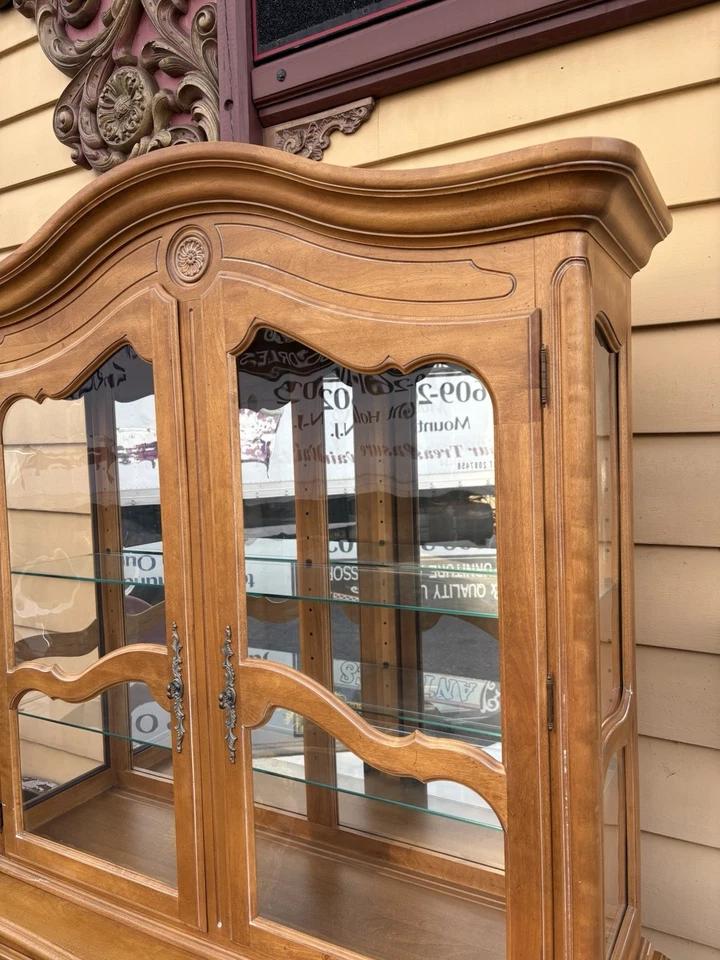 67124 Curiosidades Gabinete China País Francés ETHAN ALLEN Foto 3 de 4