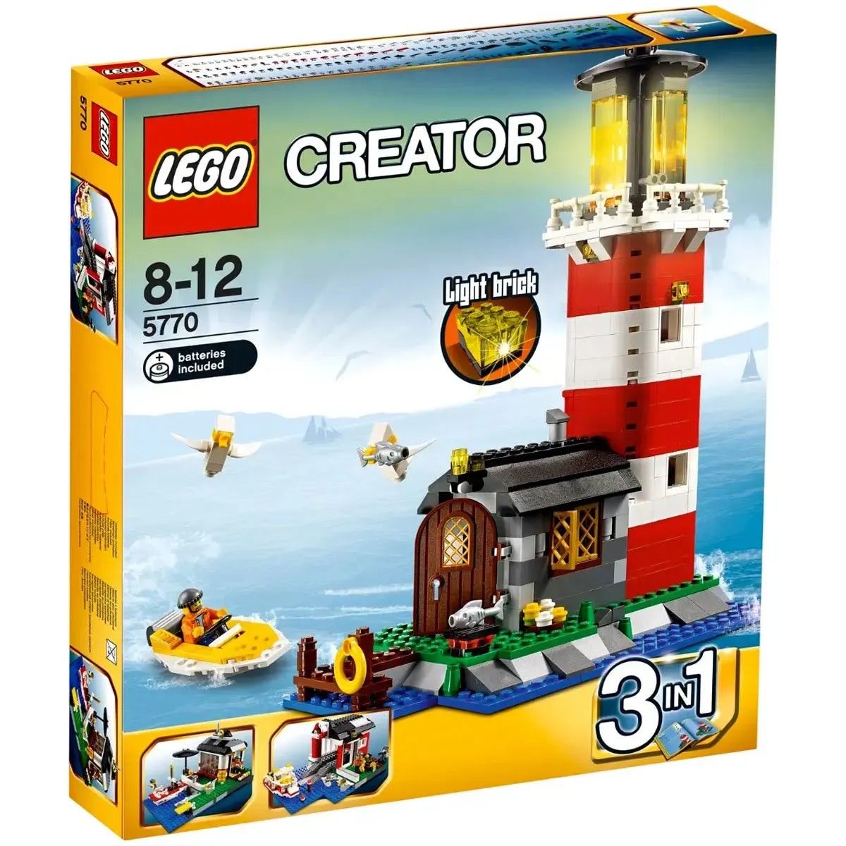 LEGO [Creator] - Lighthouse Island Building Set - 3 in 1 Series (5770)