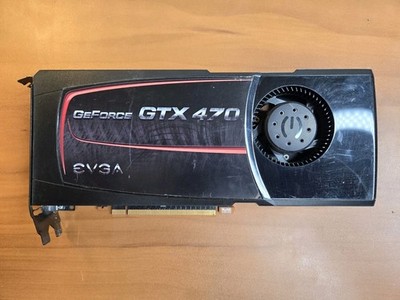 EVGA NVIDIA GeForce GTX 470 Graphic Card 012-P3-1475-AR J109