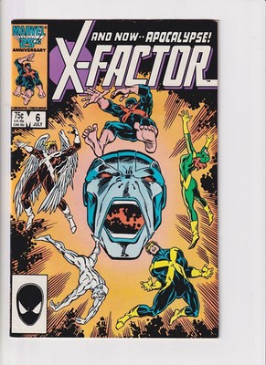 X-Factor (1986) #   6 (7.0-FVF) (940867) 1st Full App. Apocalypse 1986