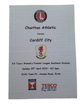 Charlton Athletic Women v Cardiff City Ladies - FAWPL - 25.04.10