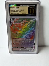 CGC-10 Pristine Eternatus VMAX Darkness Ablaze 192/189 Rainbow Pokemon on eBay