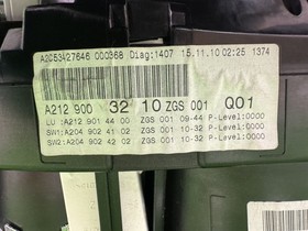 MERCEDES E CLASS W207 ECU KIT SPEEDOMETER KEY 3.0 CDI DIESEL AUTO 2009-2012