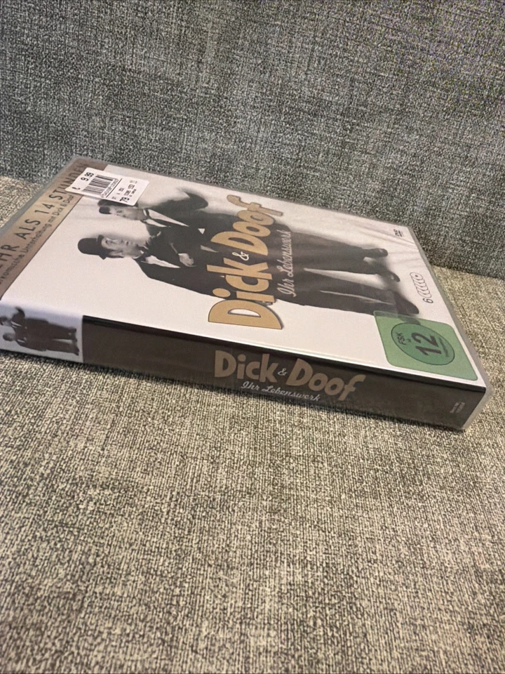 DICK UND DOOF - IHR LEBENSWERK - DVD Box - Laurel + Hardy - NEU - 6 Discs - Bild 3 von 4