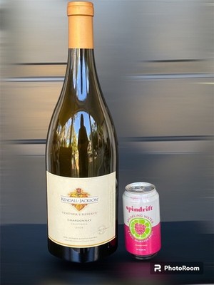 Kendall-Jackson 3L 17'' Large Huge Empty Wine Bottle Display Advertising Bar Prop