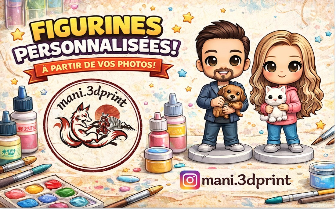 Funko Pop personnalisée un cadeau unique en résine imprimée en 3D