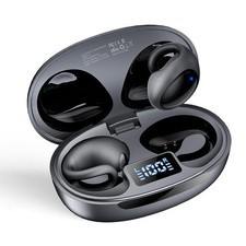 Open Ear Earbuds,Clip on Earbuds,Sport Bluetooth Headphones,with Dual Digital...