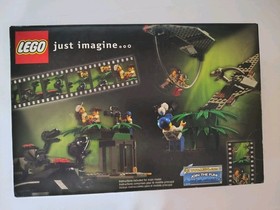 LEGO Jurassic Park "Raptor Rumble Studio" Set #1370 - NEW in Sealed Box 