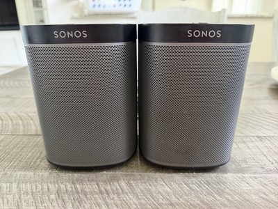 Sonos Play1 Pair Stereo Surrounds 2 Speakers S2 Compatible