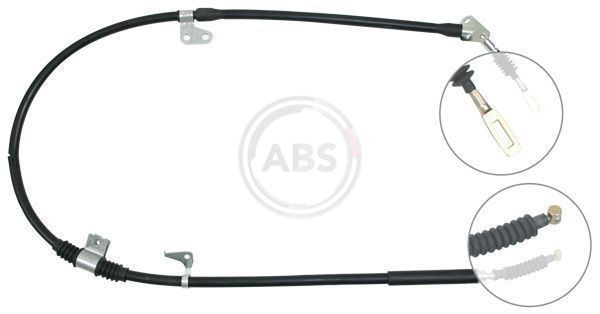A.B.S. K12029 Seilzug, Feststellbremse Hinten Links Rechts FüR BMW-image