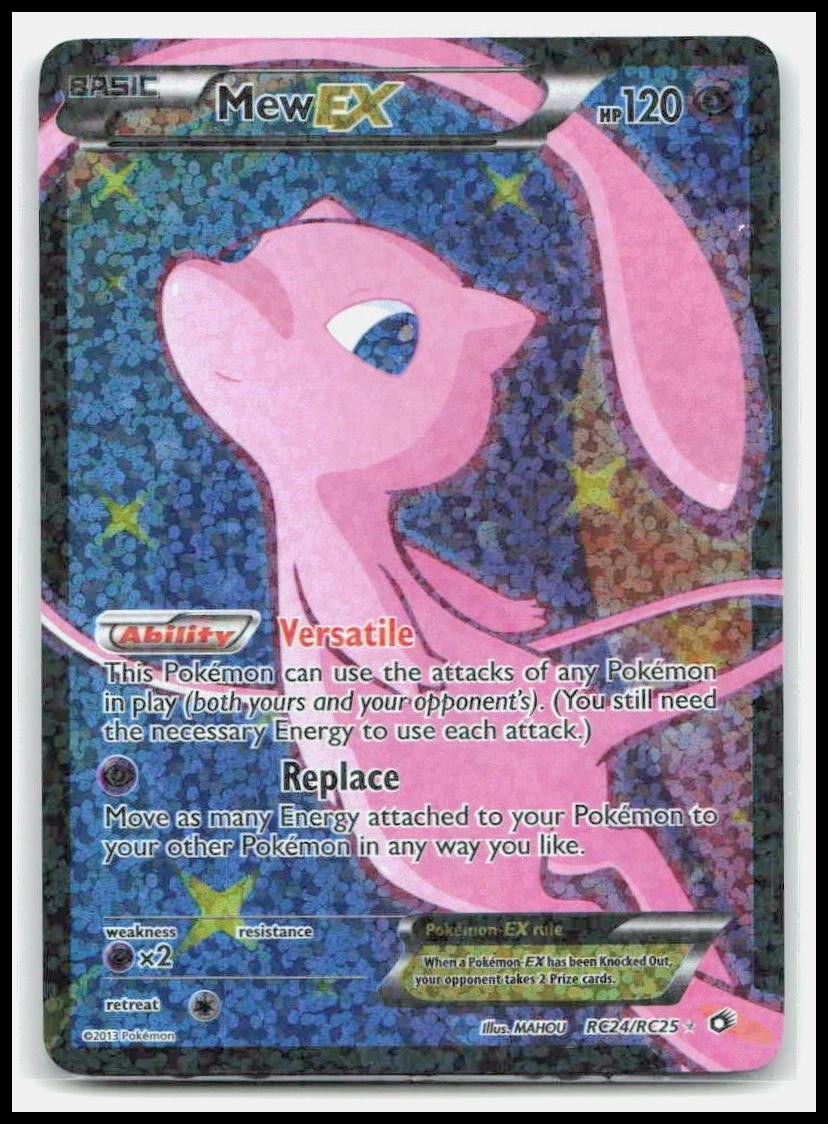 Mew EX (Full Art) RC24/RC25 Legendary Treasures: Radiant Collection Holo NM-LP