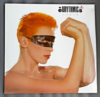 Eurythmics Touch Vinyl LP RCA PL 70109 bedruckter Innenhülle Here Comes The Rain