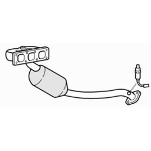Approved Exhaust Manifold Catalytic Converter for BMW 323 Ci 2.5 (1999-2000)