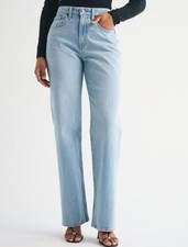 NWT Abercrombie Fitch Curve Love High Rise 90s Relaxed Jean