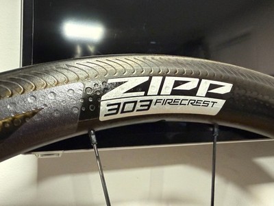Zipp 303 Firecrest Rim Brake Carbon Wheel Set Tubeless ZR1 11/12