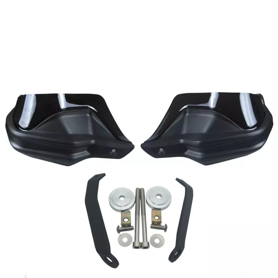 Protectores de manillar negros aptos para Honda NC750X 2018- CB500X CB500F 2013- Foto 3 de 4