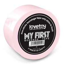 Non-Sticky Skin Restraint Bondage Tape, 50 Feet, Pink