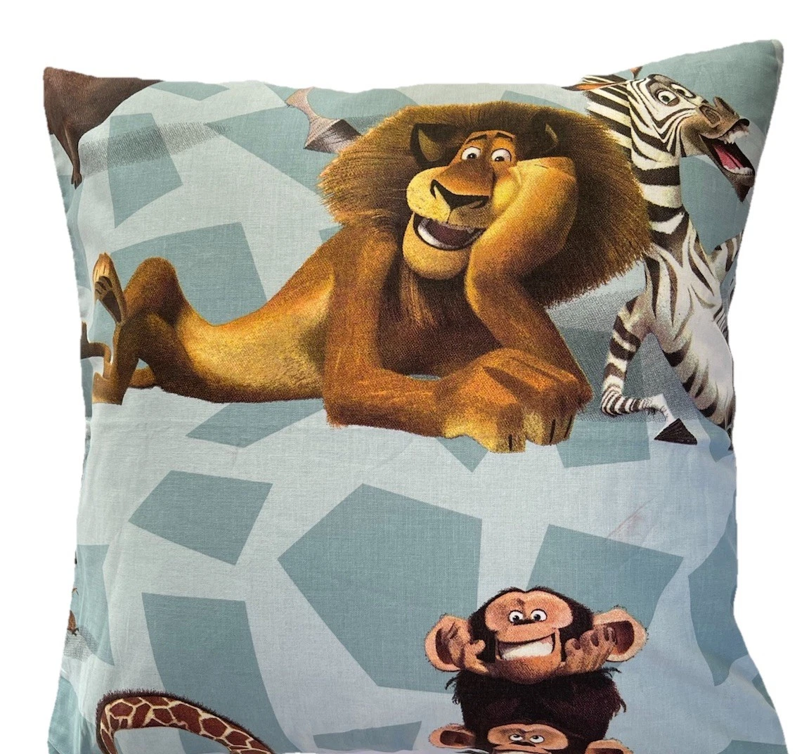 Federa Per Cuscino 45x45 Cm Con Tema Fiaba - Lino Con Cerniera Per Divano E Camera Da Letto