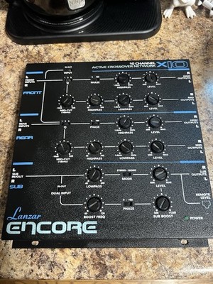 Lanzar Encore X10 Crossover. 10 Channel Excellent Condition. Works Great.