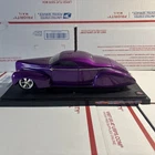 Vintage Purple 2000 Hot Wheels 1937 Lincoln Zephyr 1:18 Scale Diecast Hot Rod
