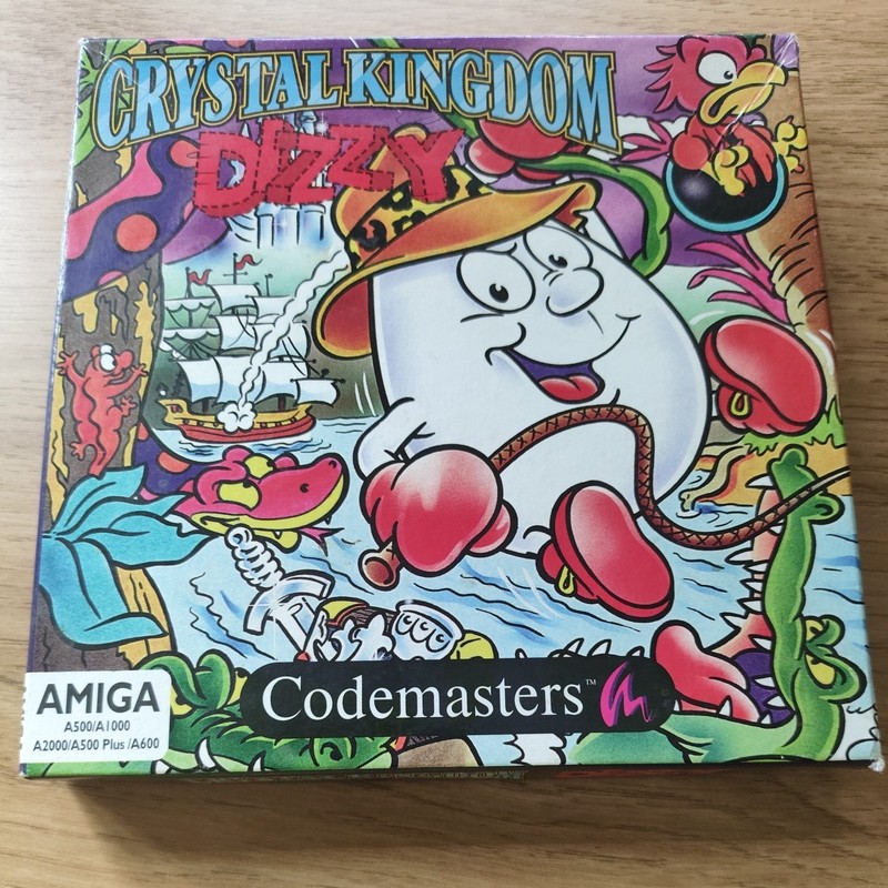 Crystal Kingdom Dizzy By Codemasters ~ Original Boxed Amiga Game