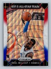 2015-16 Panini Prizm - All-Star Team Paul Millsap #361 Red White & Blue Prizm