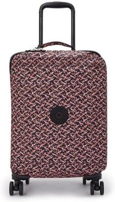 Kipling Spontaneous S Small Spinner Luggage   Dancing Bouquet   Lightweight Carr