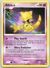 Abra 69/123 Common Mysterious Treasures Ken Sugimori LP