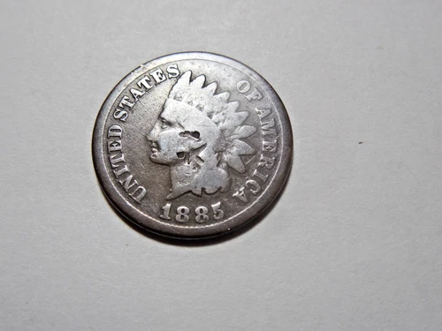 1885 Indian Head Cent in good condition. Tough year.. But you decide!!!!!