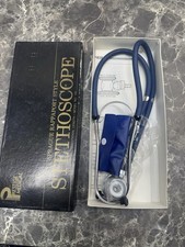 Sprague Rappaport Stethoscope Blue Model No. 105 Prestige Medical Vintage new