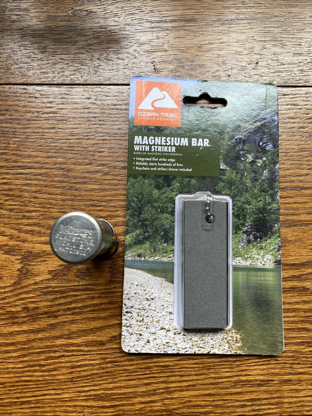 MARBLES GLADSTONE MICH. MATCH SAFE W/New Magnesium Bar For Fire Starter Camping
Opens in a new windo
