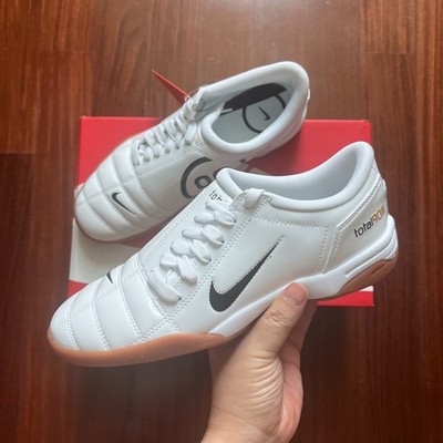 Nike Total 90 Mens Womens Indoor Soccer Shoes White Metallic Gold  IB5666-100