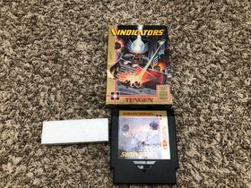 Vindicators (Nintendo, NES, Tengen 1988) No Manual Box, Game, and Sleeve Tested