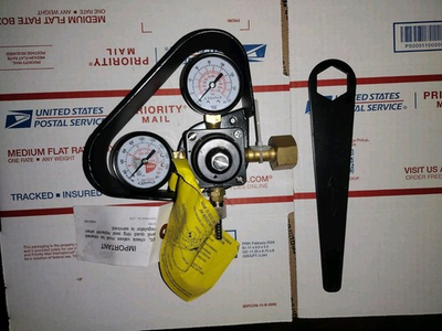 #ad Cornelius Co2 Nitrogen Primary Gas Regulator With Metal Gauge Guard Soda Beer $60.00