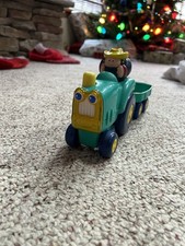 2000 Safety 1 Green And Blue Light Up Tractor, Lights And Sounds Work