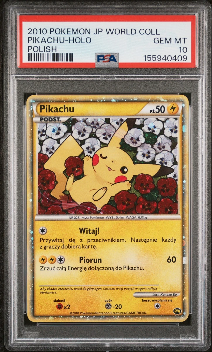 Pikachu World Collection Pokémon TCG Cards for sale | eBay