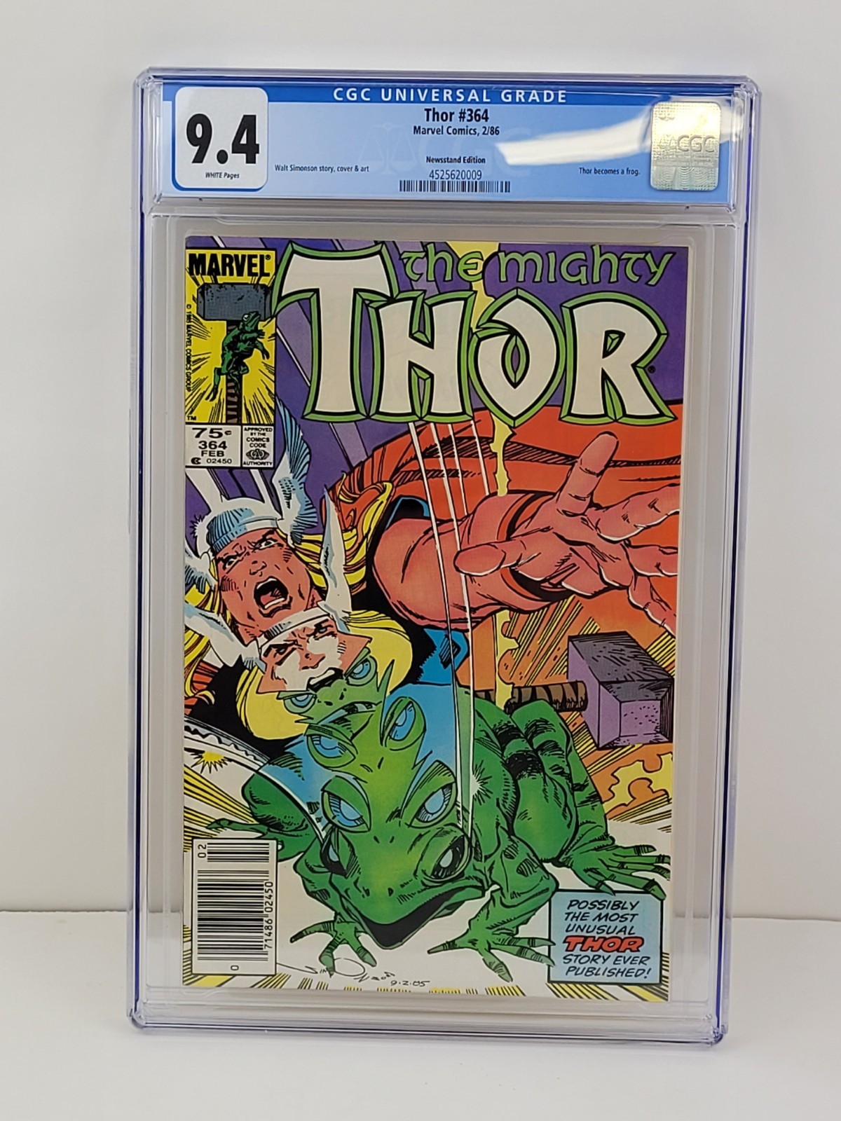 アメコミリーフ Thor #364 #366 CGC x2 Thor #364 Value - GoCollect