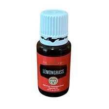 Young Living Lemongrass Essential Oil 15 ml FULL OPEN BOTTLE