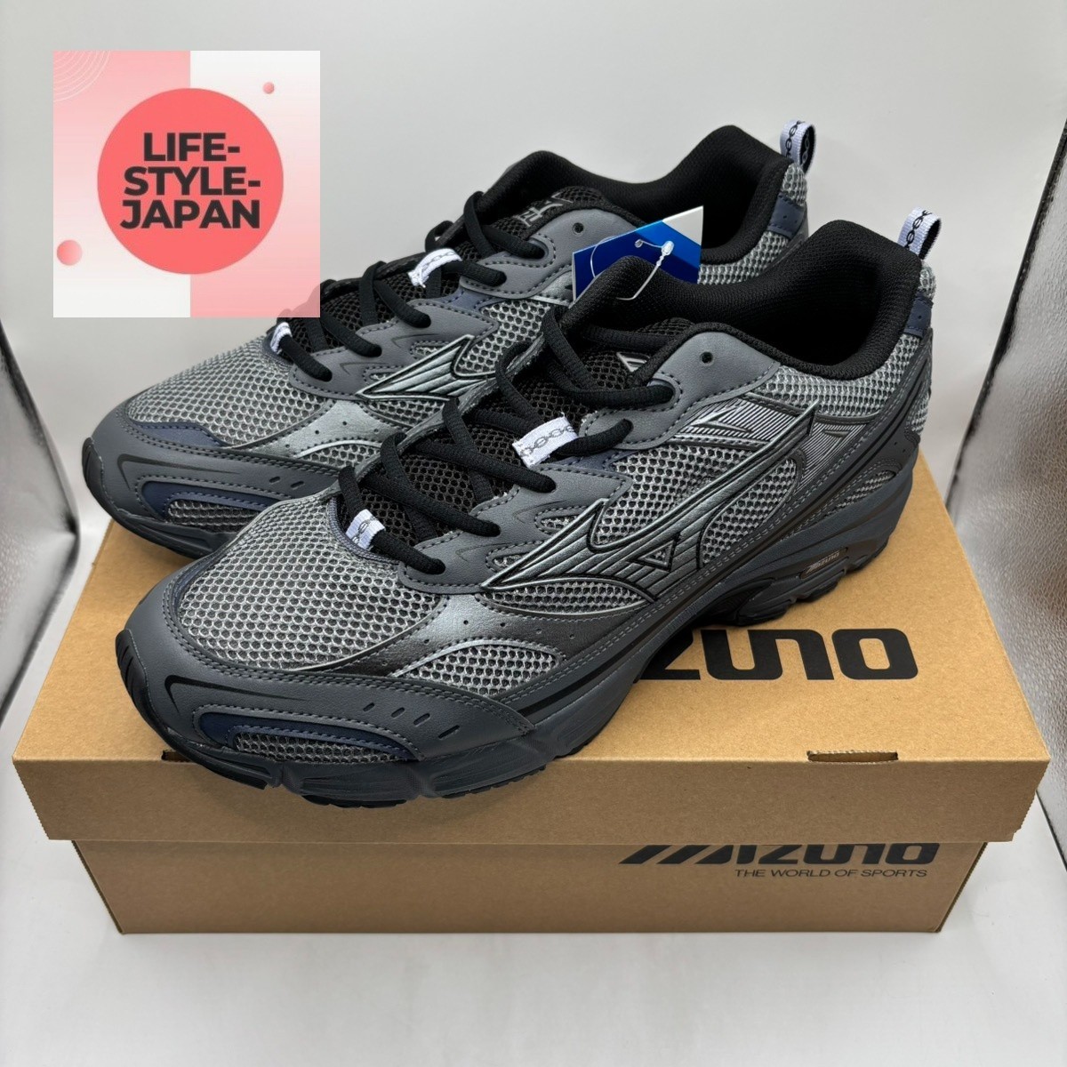 MIZUNO MXR D1GA245115 Gray/Gray/Dark Gray Unisex 3E Shoes