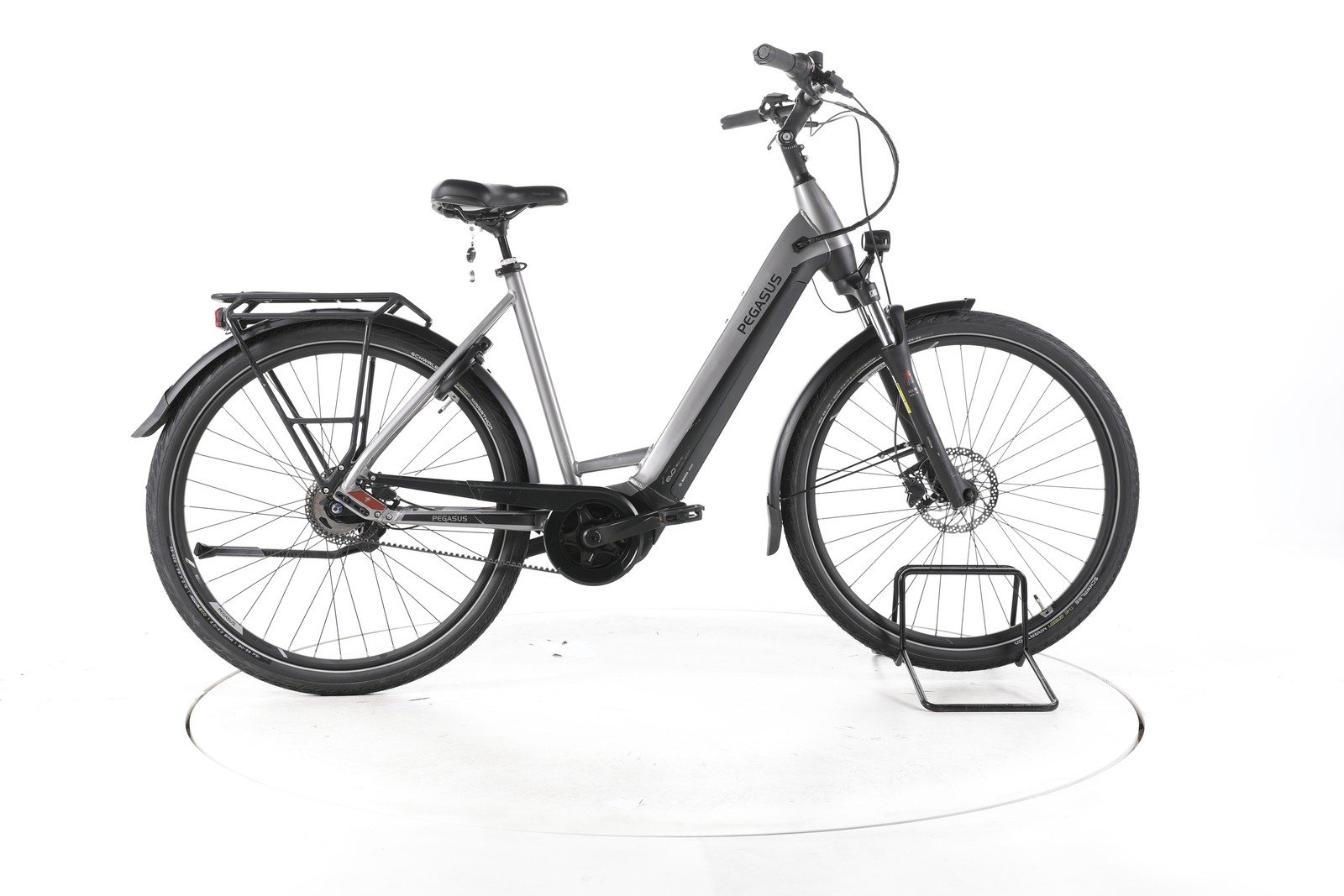 Pegasus Premio EVO 5F Belt Vélo électrique de ville Bosch Batterie 625Wh 28" gri